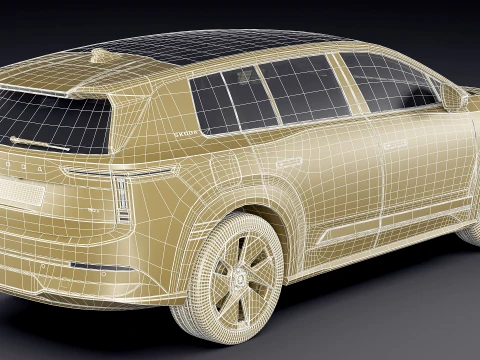 Skoda Peaq 2027 3D Model