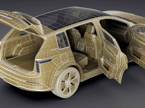Skoda Peaq 2027 3D Model