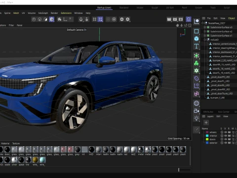 Skoda Peaq 2027 3D Model