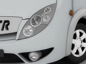 hymer exis motorhome 3D Model