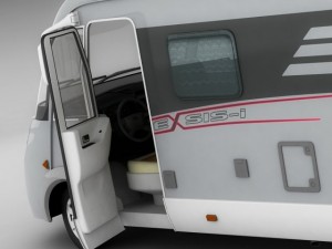 hymer exis motorhome Model 3D