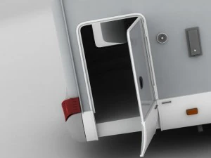 hymer exis motorhome 3D Model