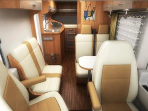 hymer exis motorhome 3D Model