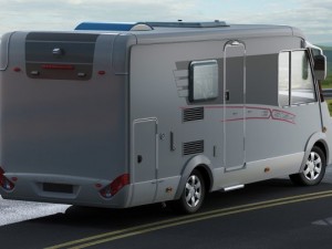 hymer exis motorhome Model 3D
