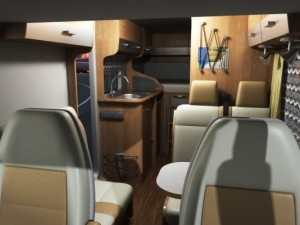 hymer exis motorhome Model 3D