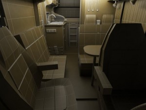 hymer exis motorhome Model 3D