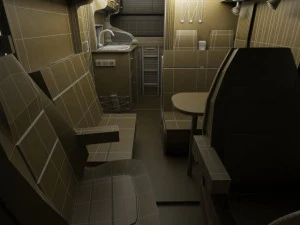 hymer exis motorhome 3D Model