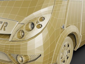 hymer exis motorhome Model 3D