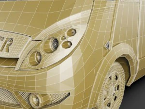 hymer exis motorhome 3D Model