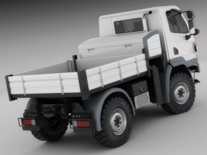 mercedes unimog u20 Modelo 3D