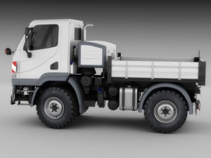 mercedes unimog u20 Modelo 3D