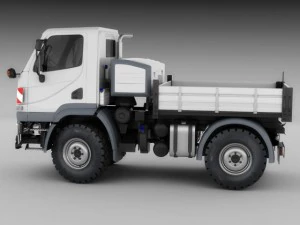 mercedes unimog u20 3D Model