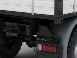 mercedes unimog u20 Modelo 3D