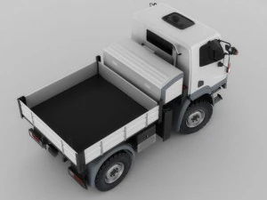 mercedes unimog u20 3D Model