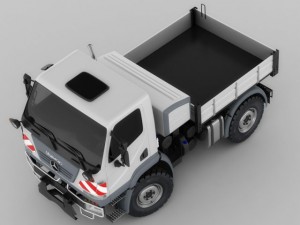 mercedes unimog u20 Modelo 3D