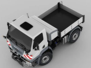 mercedes unimog u20 3D Model