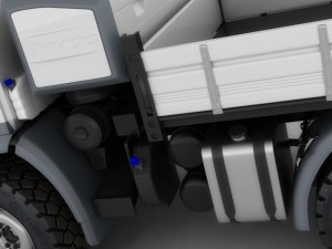 mercedes unimog u20 Modelo 3D