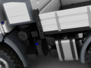 mercedes unimog u20 3D Model