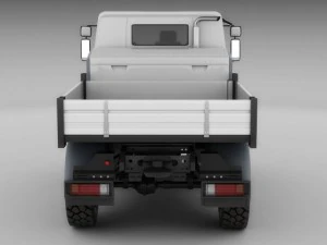 mercedes unimog u20 3D Model