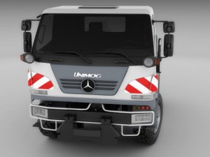 mercedes unimog u20 Modelo 3D