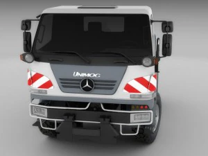 mercedes unimog u20 3D Model