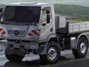 mercedes unimog u20 3D Model