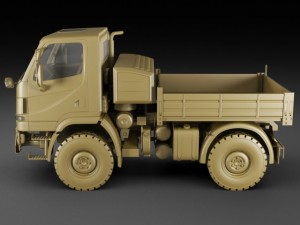 mercedes unimog u20 Modelo 3D
