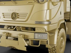mercedes unimog u20 3D Model