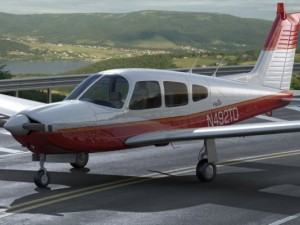 piper pa28 cherokee arrow Model 3D
