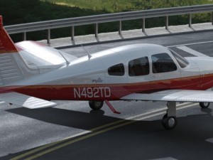 piper pa28 cherokee arrow Model 3D