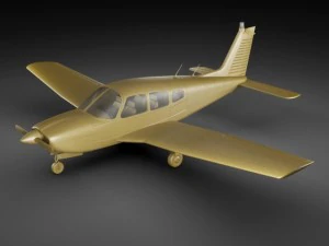 piper pa28 cherokee arrow 3D Model