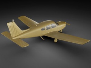 piper pa28 cherokee arrow Model 3D