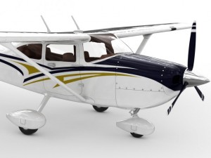 cessna 182 skylane Model 3D
