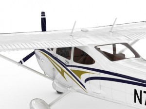 cessna 182 skylane Model 3D