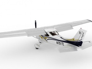 cessna 182 skylane Model 3D