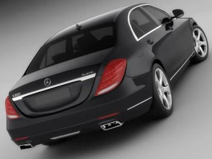 mercedes sclass my 2014 3D Model