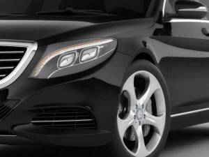 mercedes sclass my 2014 3D Model