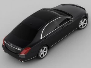 mercedes sclass my 2014 3D Model