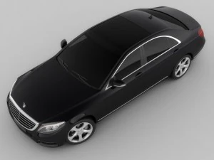 mercedes sclass my 2014 3D Model