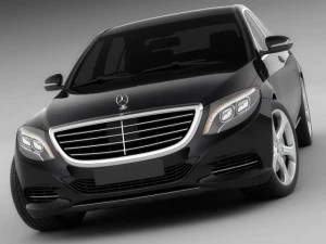 mercedes sclass my 2014 3D Model