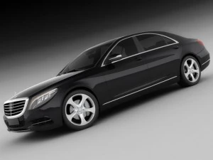 mercedes sclass my 2014 3D Model