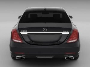 mercedes sclass my 2014 3D Model