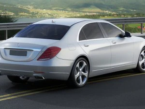 mercedes sclass my 2014 3D Model