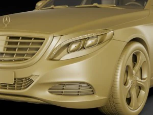 mercedes sclass my 2014 3D Model