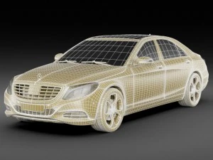 mercedes sclass my 2014 3D Model