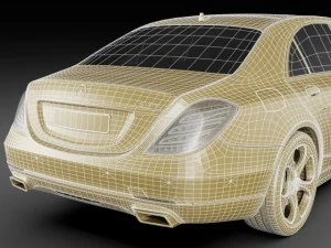 mercedes sclass my 2014 3D Model