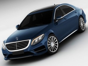 mercedes sclass 2014 amg package 3D-Modell