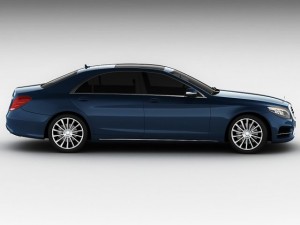 mercedes sclass 2014 amg package 3D मॉडल
