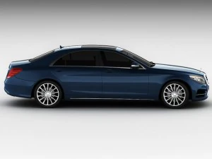 mercedes sclass 2014 amg package 3D Model