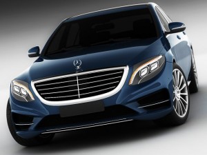 mercedes sclass 2014 amg package 3D मॉडल
